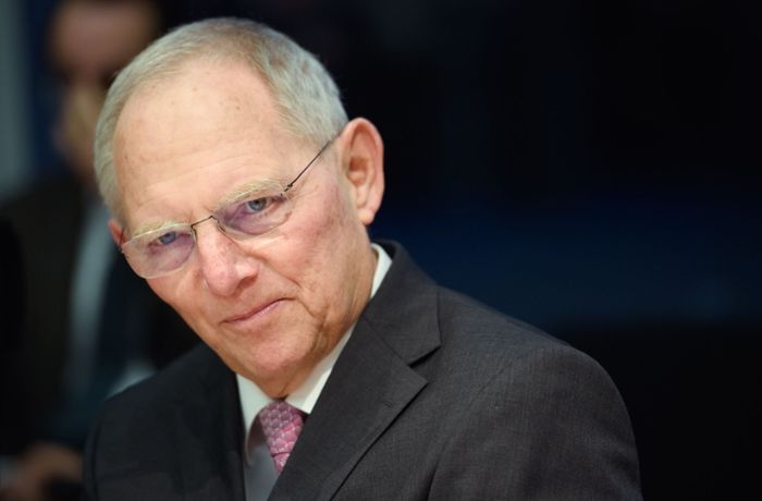 Schäuble sieht die Hauptschuld beim DFB