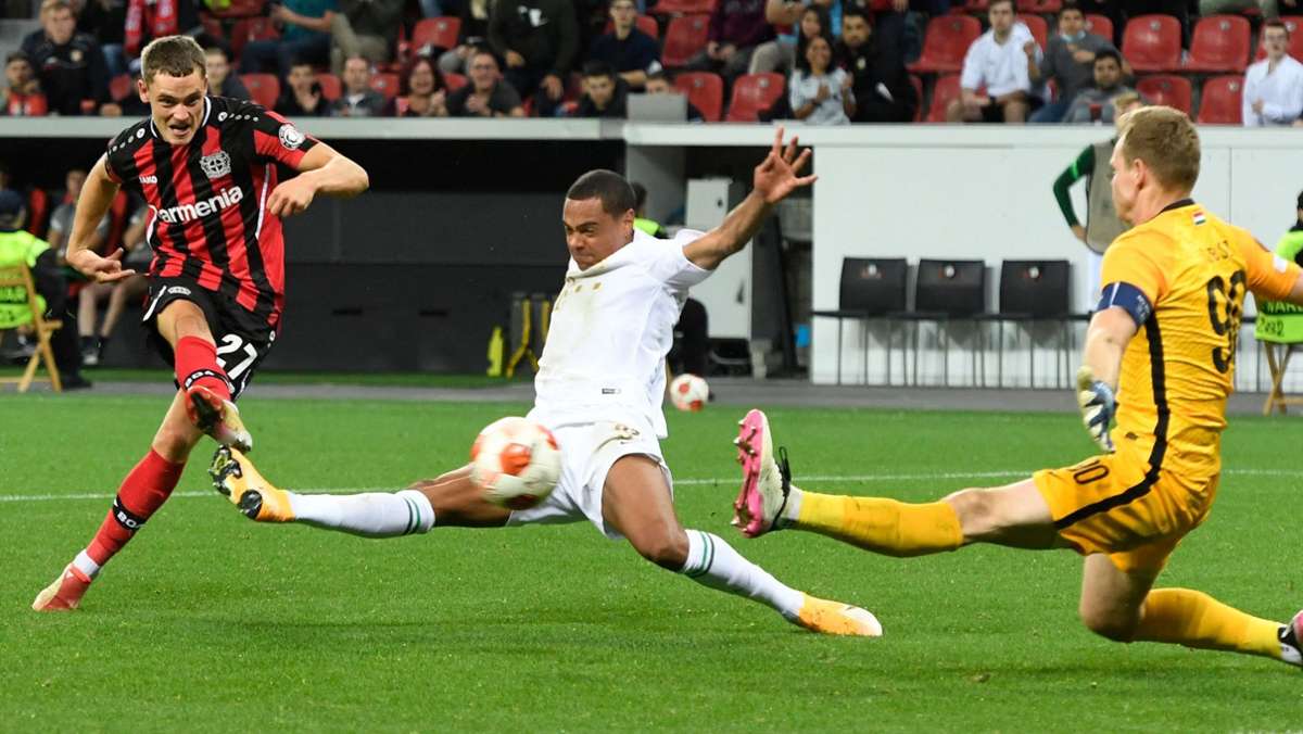 Bayer 04 Leverkusen in der Europa League: Jungstar Florian Wirtz sichert Auftaktsieg
