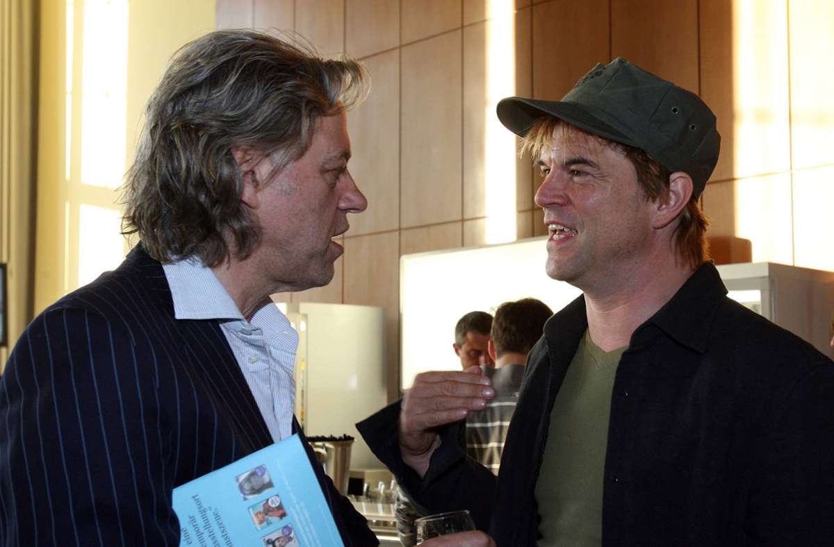 Geldof (links) 2007 mit Campino, dem Sänger der Toten Hosen
