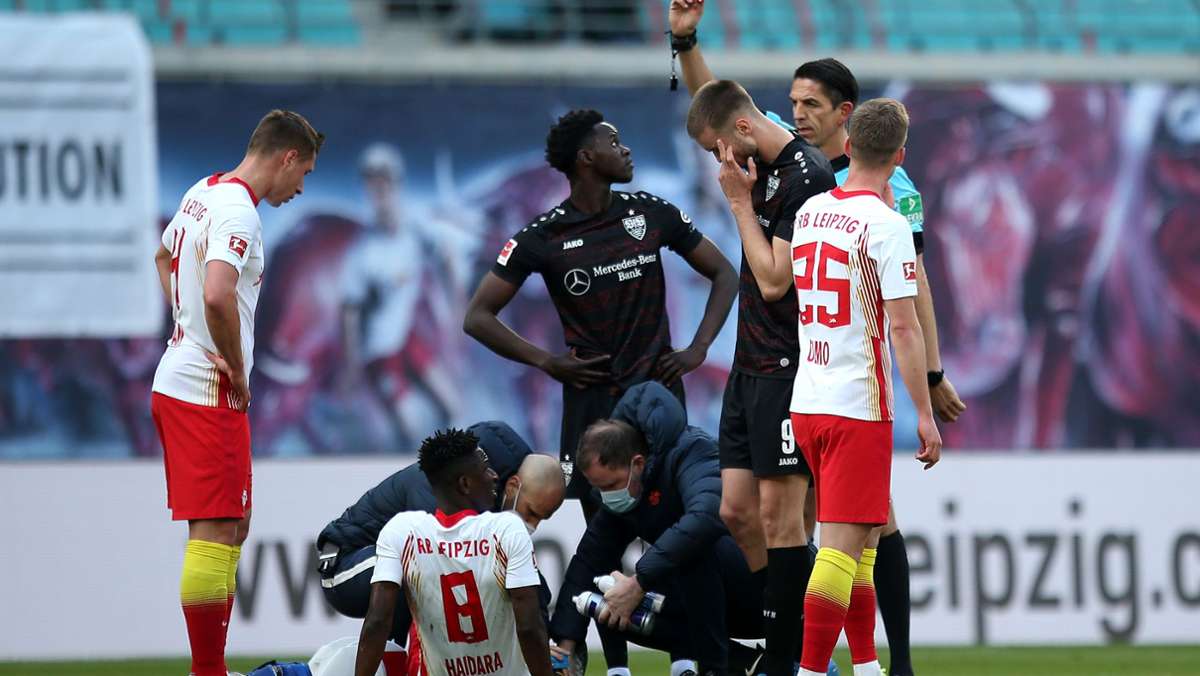 VfB Stuttgart bei RB Leipzig: Naouirou Ahamada zahlt schon wieder Lehrgeld