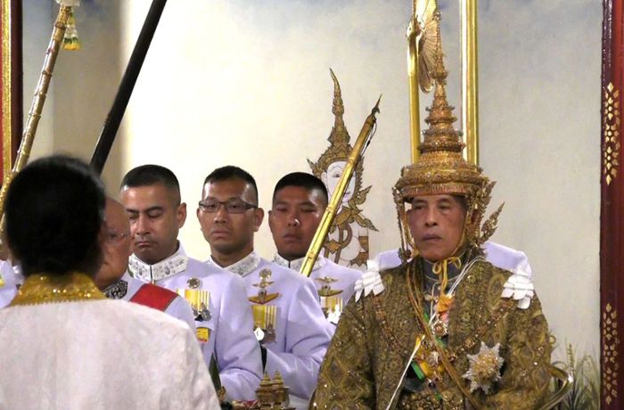 Neuer König in Thailand: Rama X. im pompöser Zeremonie gekrönt