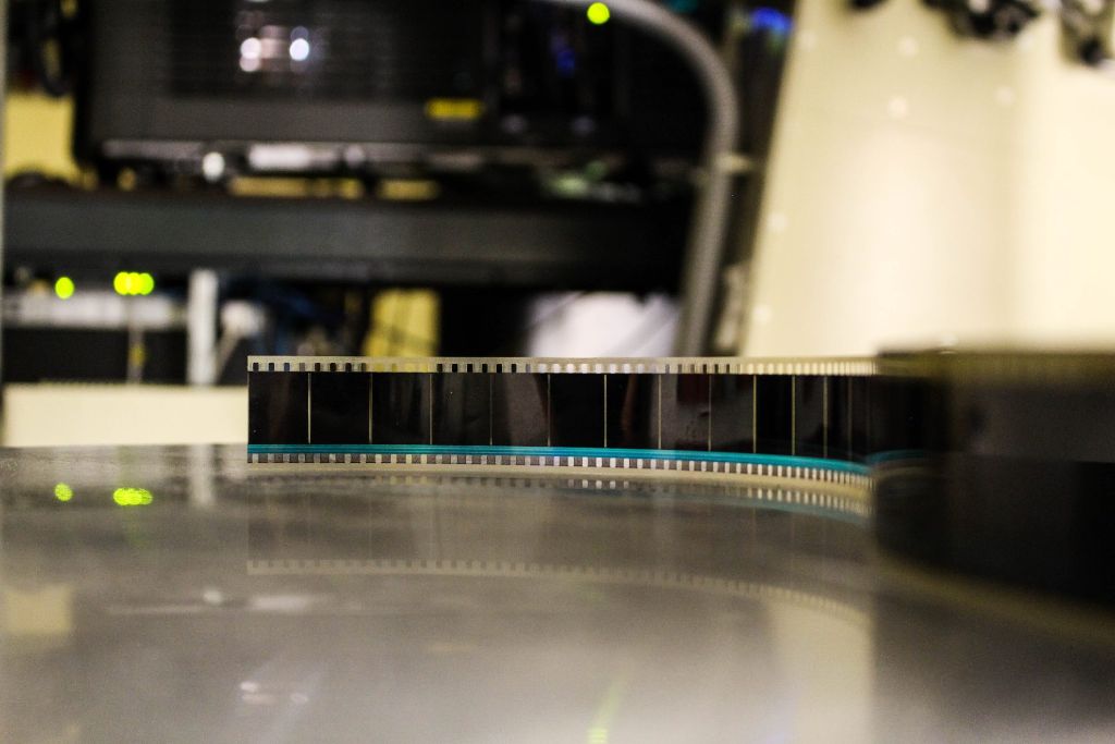 Der Klassiker – der 35mm-Film wurde nun von digitalen Technologien abgelöst.