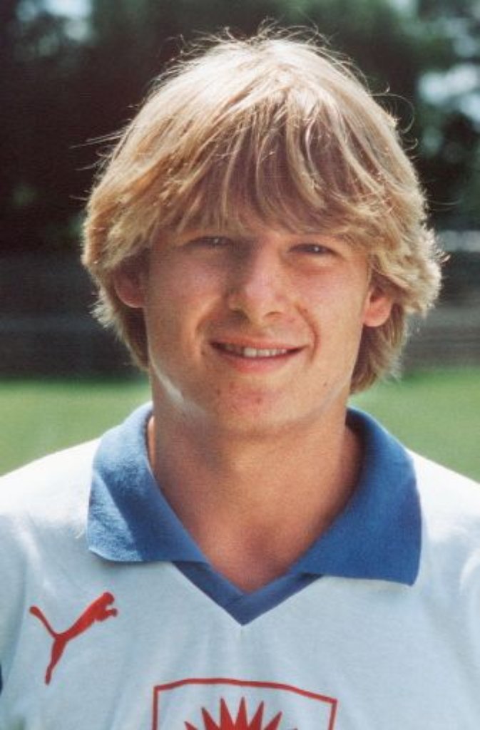 Jürgen Klinsmann im April 1982