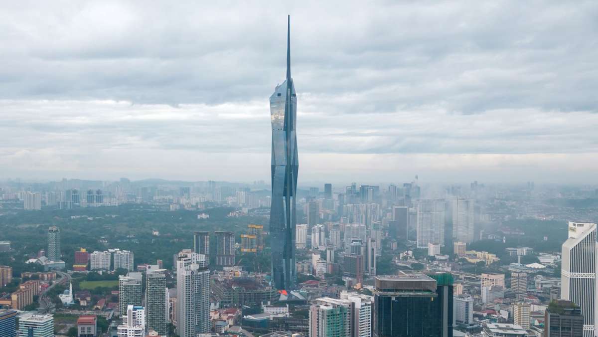 Mega-Wolkenkratzer in Kuala Lumpur: Zweithöchstes Gebäude der Welt fast fertiggestellt