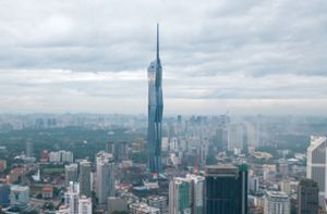 Zweithöchstes Gebäude der Welt fast fertiggestellt
