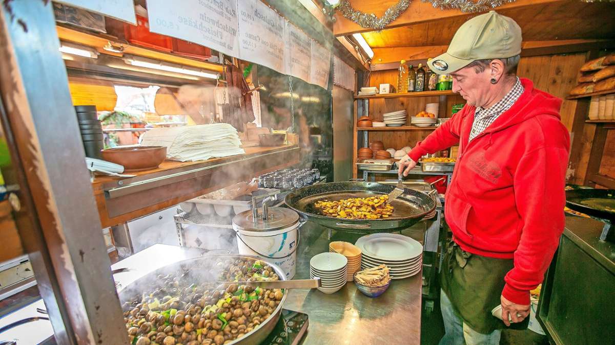 Esslinger Weihnachtsmarkt: Diese Stände bieten veganes Essen an