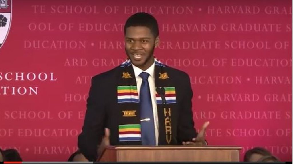 Harvard-Student: Eine Abschlussrede berührt das Netz
