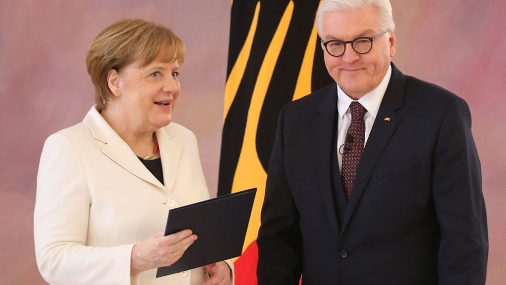Der Bundespräsident zur Regierungskrise: Steinmeier nimmt die Streithähne ins Gebet