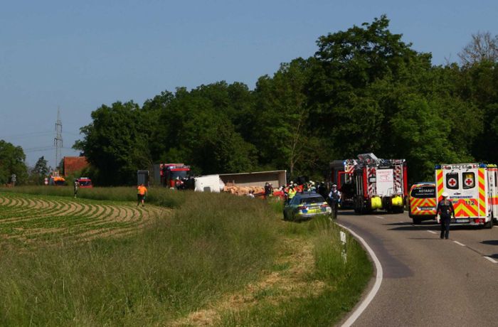 Auto und Lastwagen kollidieren – 37-Jährige stirbt