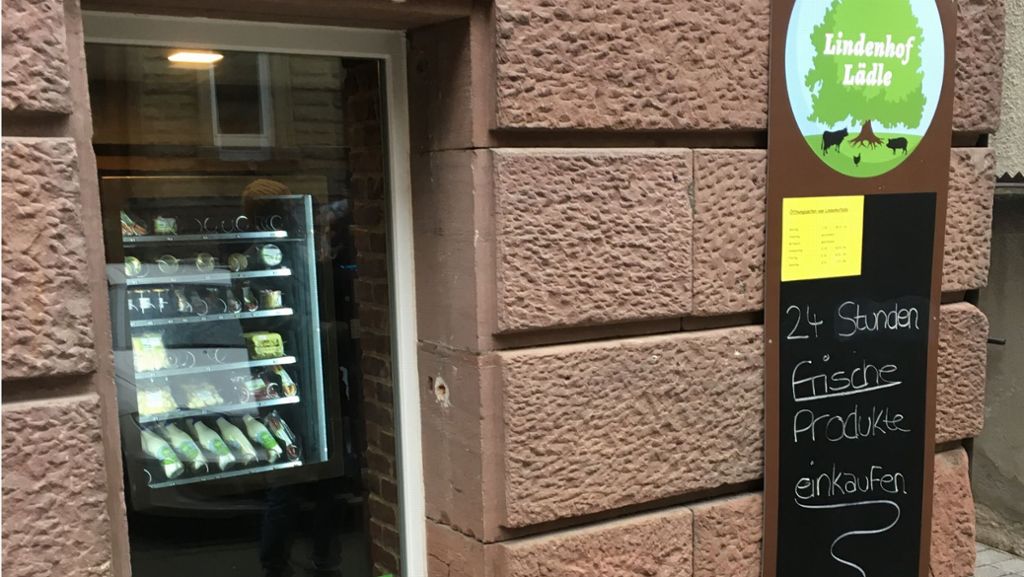 Stuttgarter Heusteigviertel: Eier und Milch aus dem Automaten