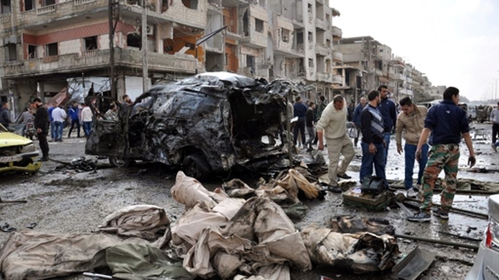 Damaskus und Homs: Mehr als 140 Tote bei Anschlägen in Syrien