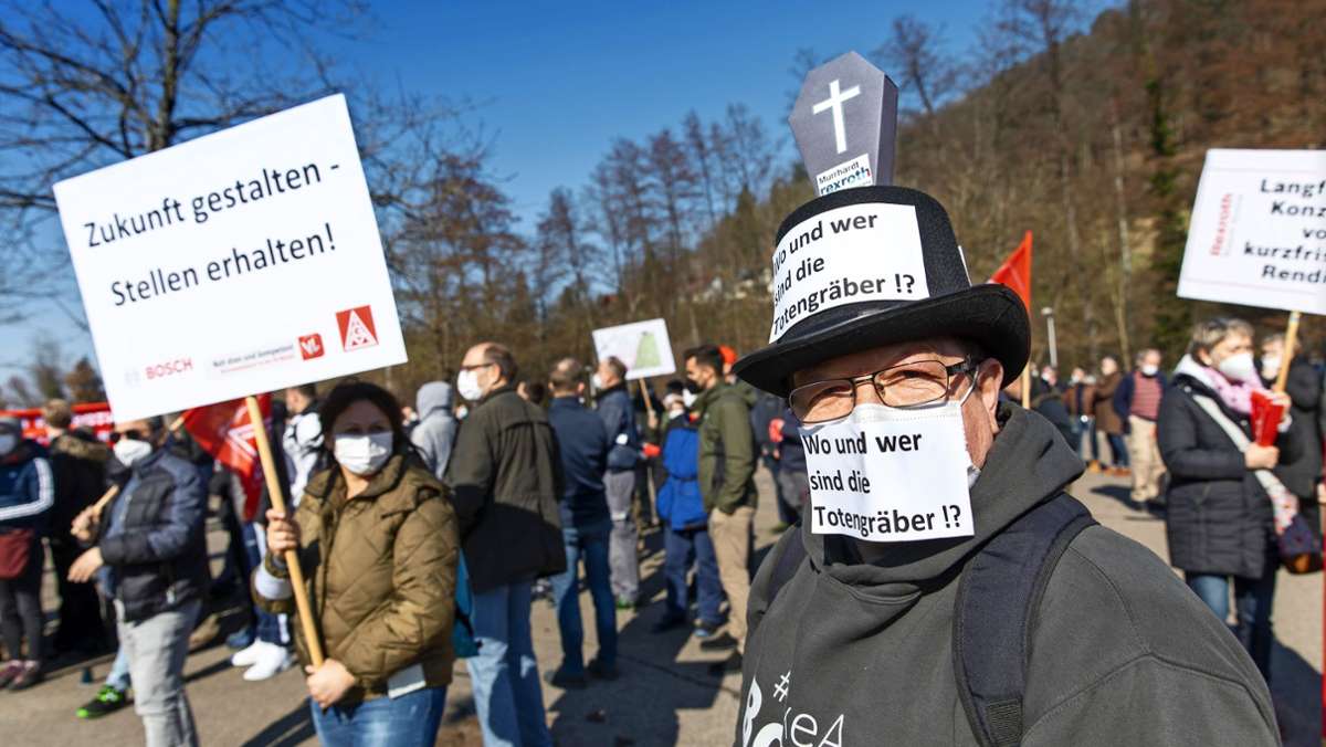 Bosch in Murrhardt: Große Sorgen um die Arbeitsplätze