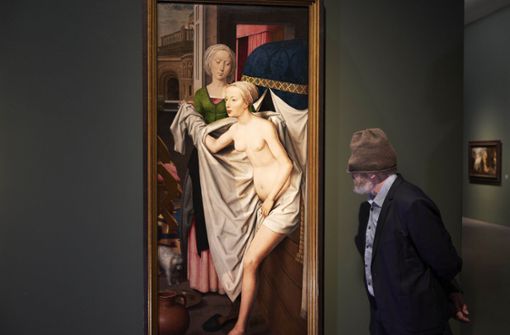 Auf Stippvisite in der Staatsgalerie beim großen Meister Memling Foto: A. T. Schaefer/Staatsgalerie