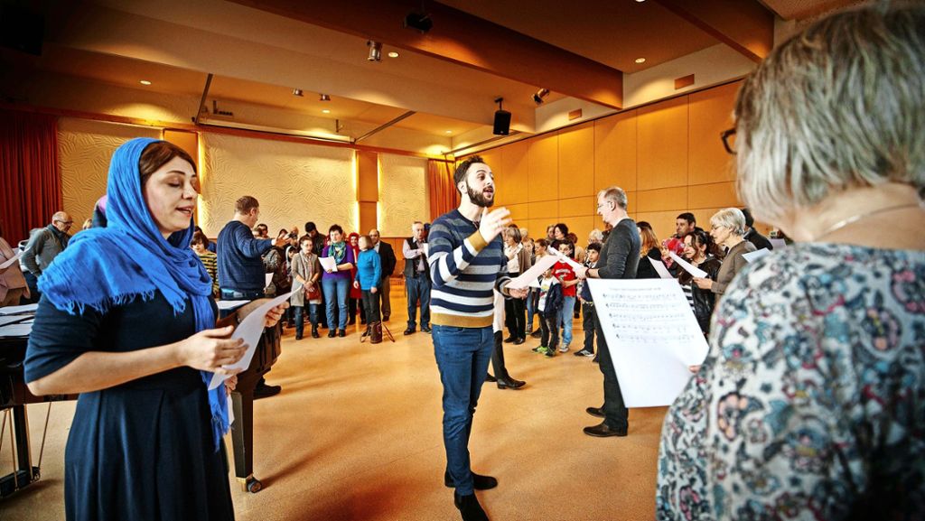 Chorprojekt in Welzheim: Orientalische Klänge im Gottesdienst