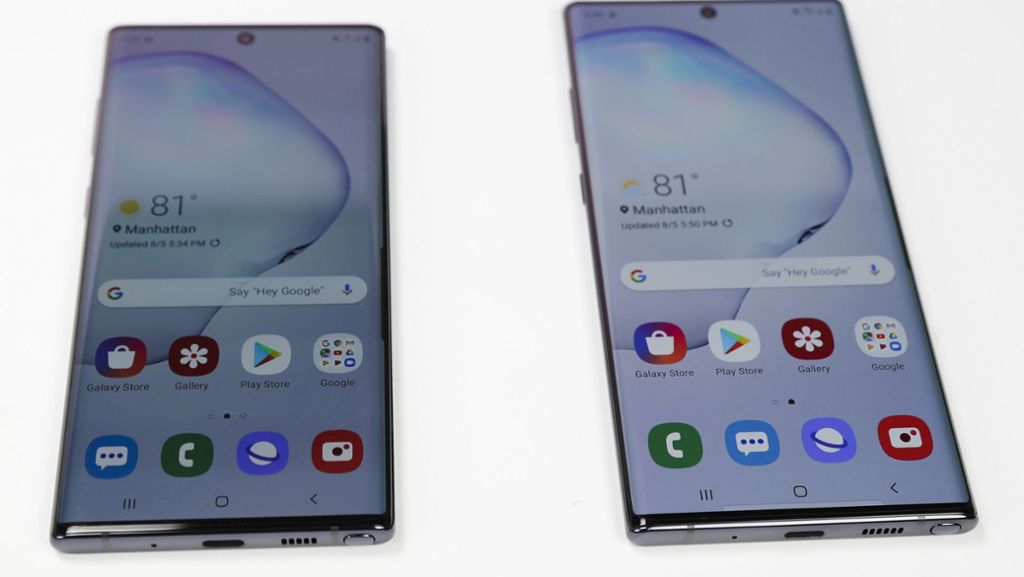 Samsung: Neues Smartphone Galaxy Note 10 angekündigt