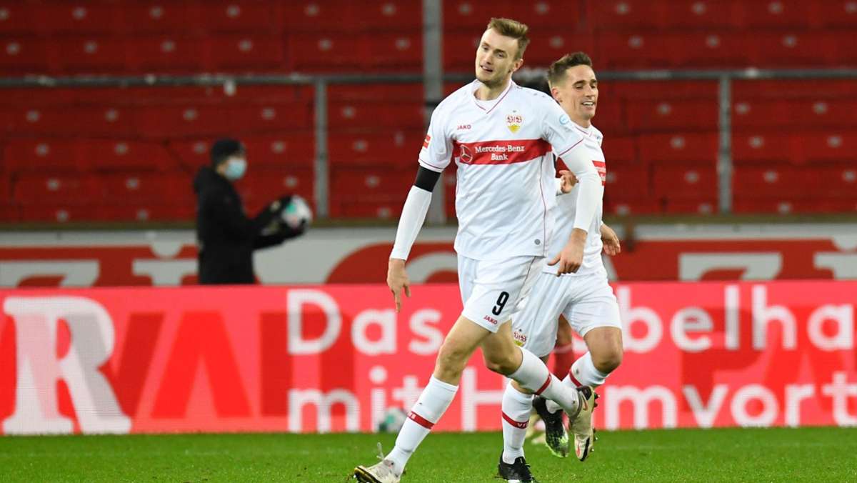 2:2 gegen Union Berlin: Sasa Kalajdzic rettet dem VfB Stuttgart ein Last-Minute-Remis