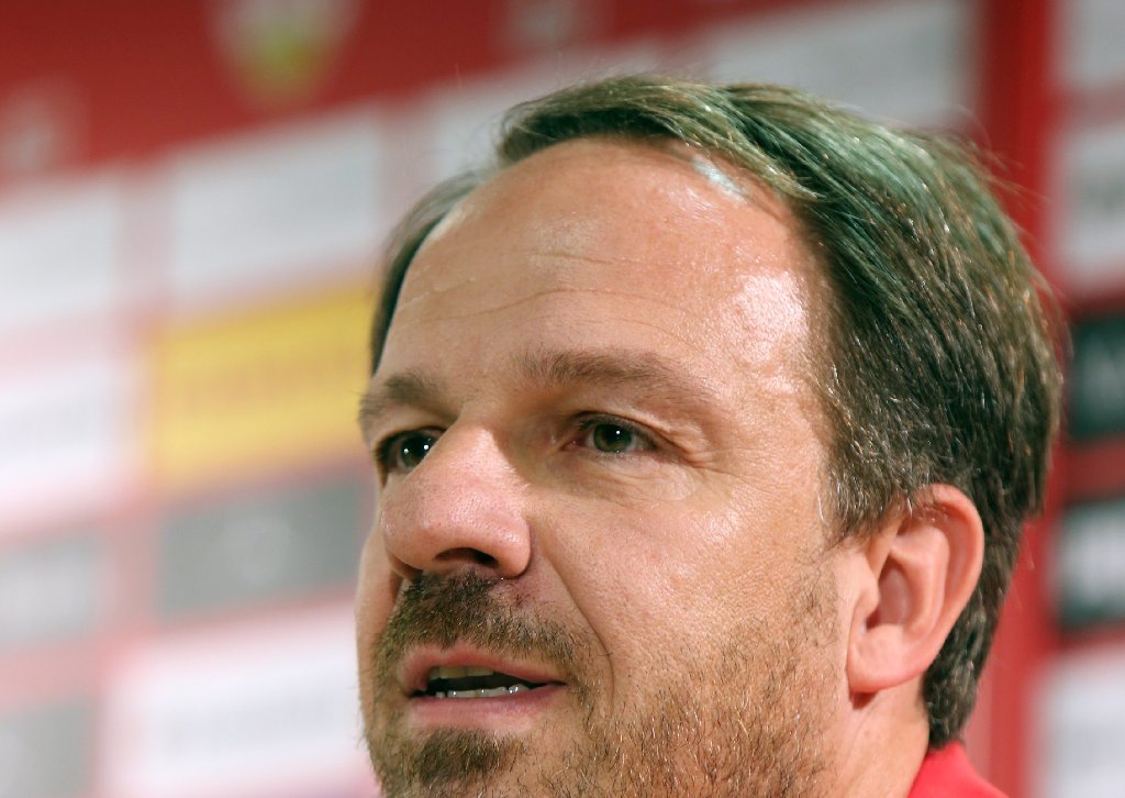 Alexander Zorniger legt beim VfB Stuttgart los.