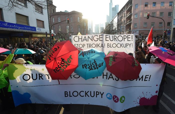 Blockupy will weitermachen