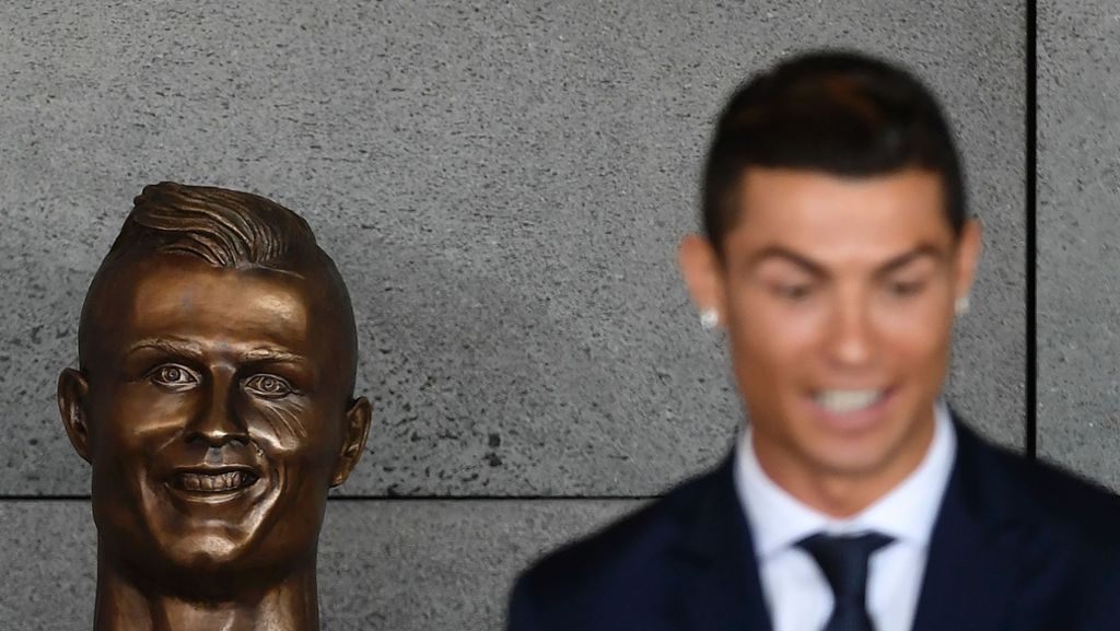 Büste von Cristiano Ronaldo: Sieht Ronaldo wirklich so aus?