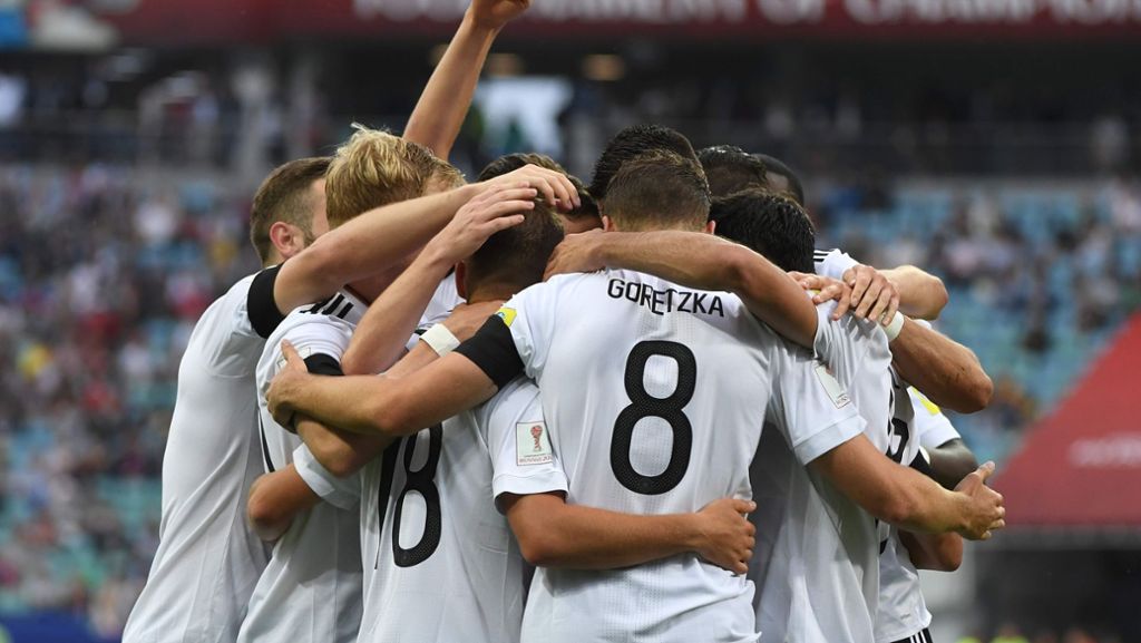 Confed-Cup: DFB-Elf feiert Auftaktsieg gegen Australien