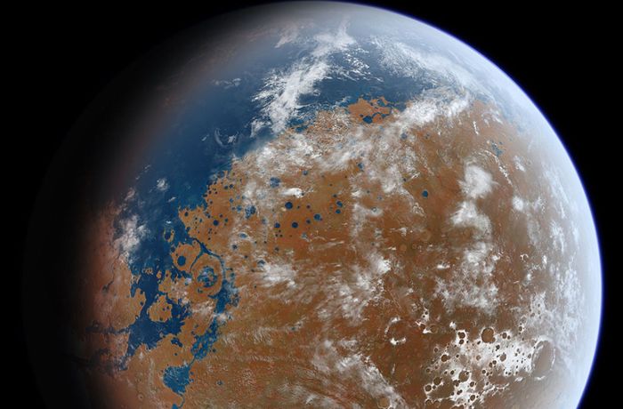 Wasser auf dem Mars: „Lake Martian“: Die großen Seen des Roten Planeten