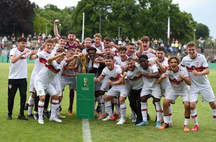 VfB Stuttgart gegen Borussia Dortmund: U19 des VfB krönt sich zum Pokalsieger