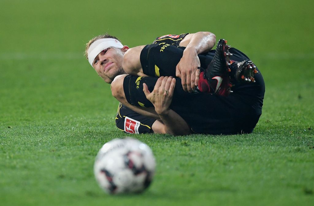 Holger Badstuber  hat sich währen der Partie verletzt. Foto: Bongarts/Getty Images