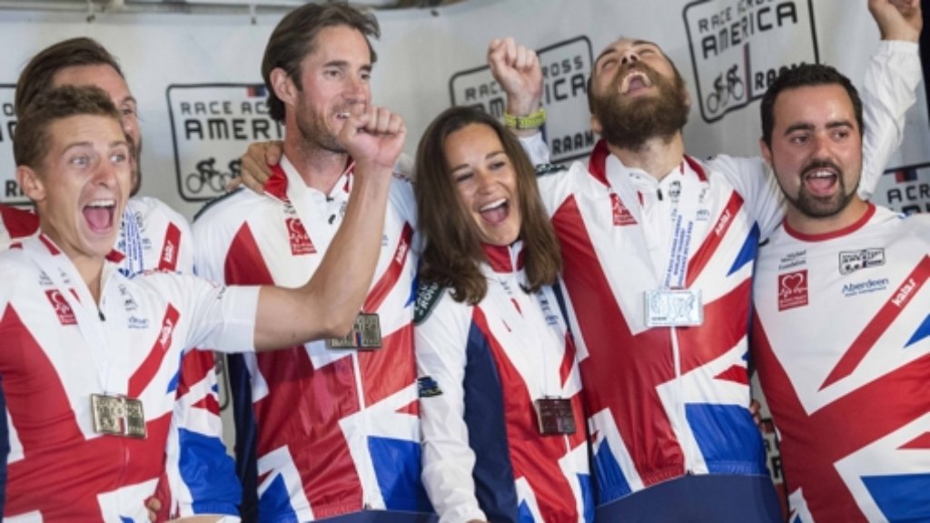 4800 Kilometer durch die USA : Pippa Middleton radelt für den guten Zweck