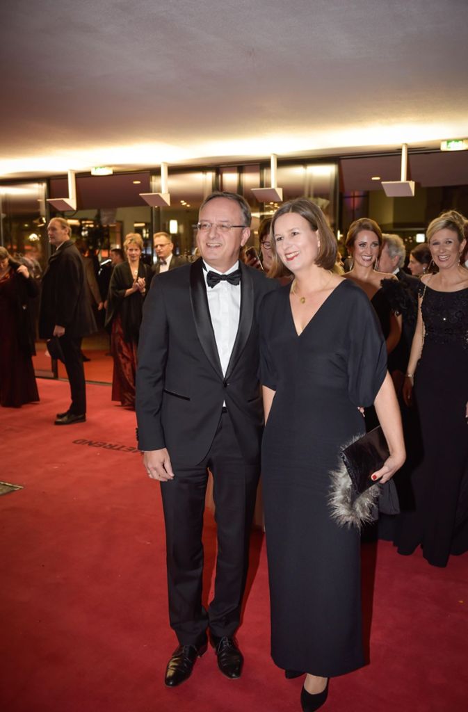 SPD-Fraktionschef Andreas Stoch mit seiner Frau Christine.
