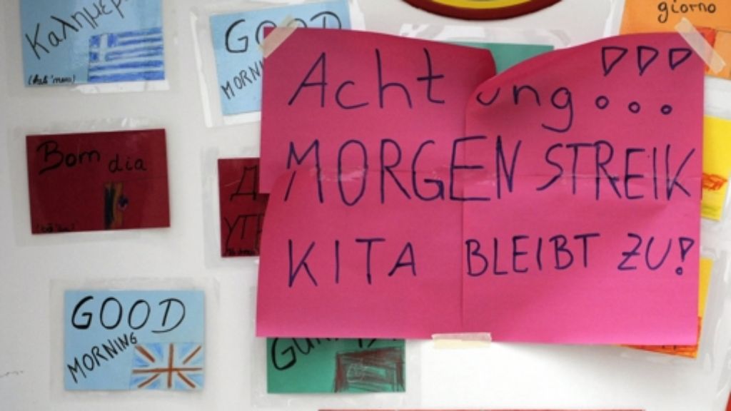 Kita-Streik in Stuttgart: Das müssen Eltern jetzt wissen