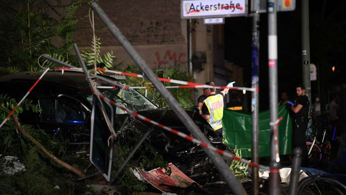 Unfall mit vier Toten in Berlin: Anklage gegen  44-jährigen Fahrer erhoben