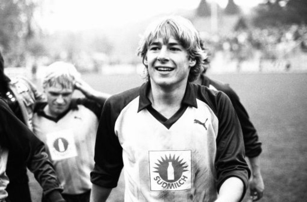 Jürgen Klinsmann im Oktober 1983