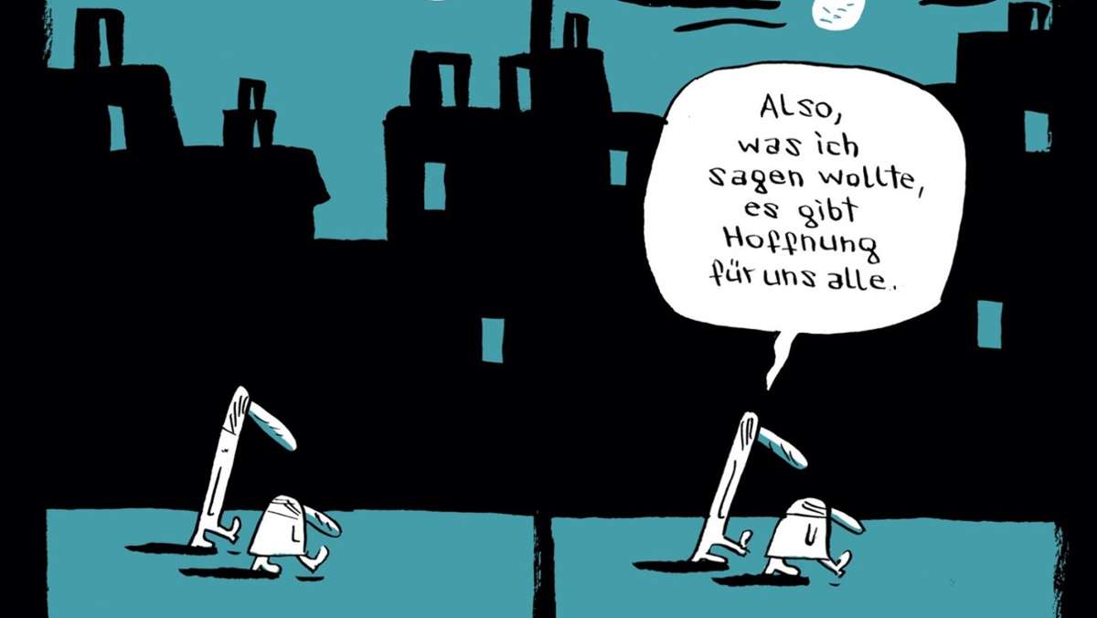Comic „Nachtgestalten“ im Literaturhaus: Ohrwürmer der Lebenshilfe