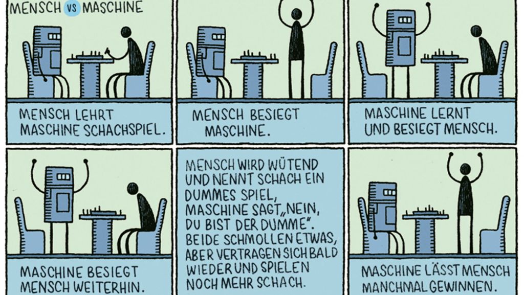 Die Cartoons von Tom Gauld: Kafka und die Roboter