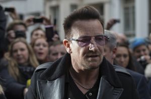 Spezialkräfte holen Bono von U2 aus Lokal