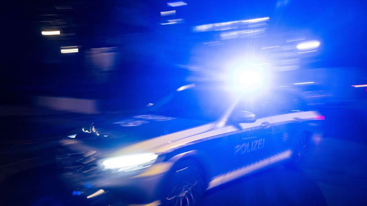 Polizeieinsatz in Sindelfingen: Rasante Verfolgungsjagd in der Nacht