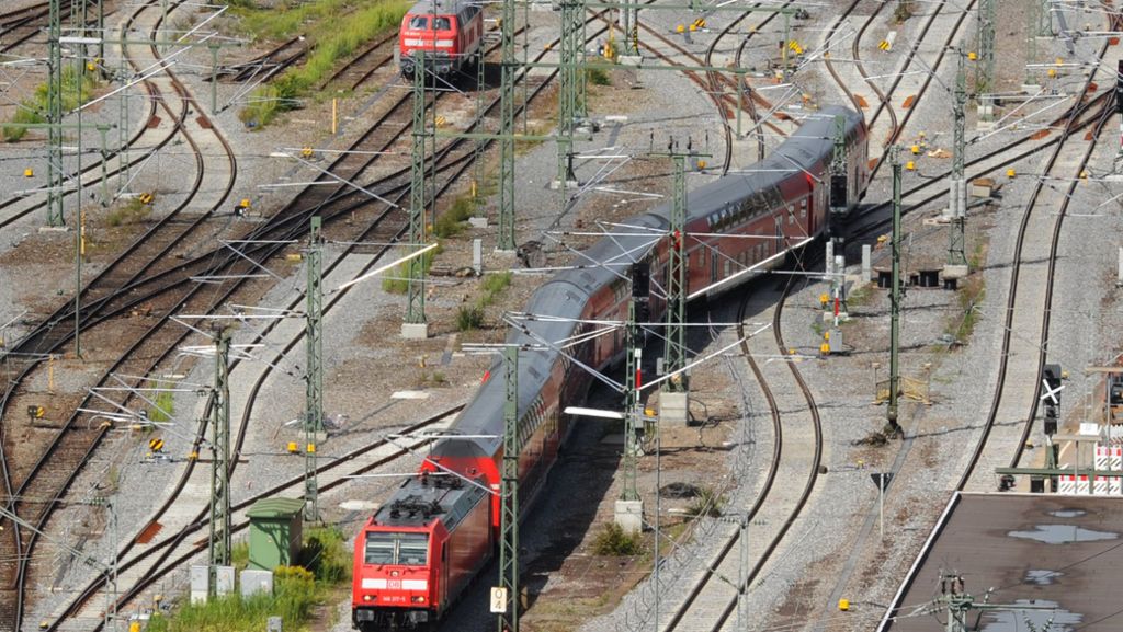 Bahnstrecke Karlsruhe nach Stuttgart: Bauarbeiten führen zu erheblichen Einschränkungen