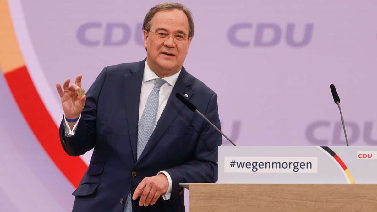 CDU-Parteivorsitz: Laschet muss Partei zusammenführen