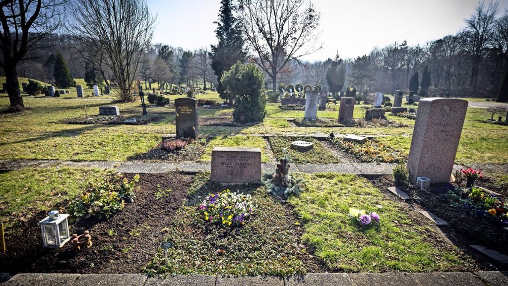 Dornhalde zwischen S-Süd und Degerloch: Vom Schießplatz zum  ungeliebten Friedhof