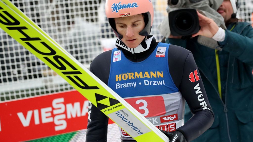 Vierschanzentournee der Skispringer: Großer Dämpfer für Geiger: Nur Platz acht in Innsbruck
