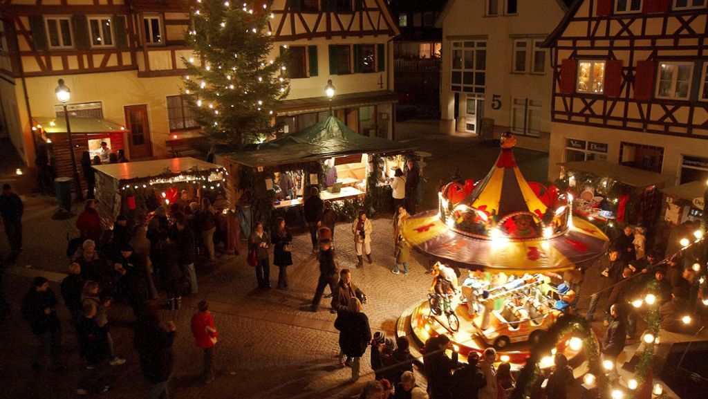 Kleinere Weihnachtsmärkte rund um Stuttgart: Bummel ohne Rummel