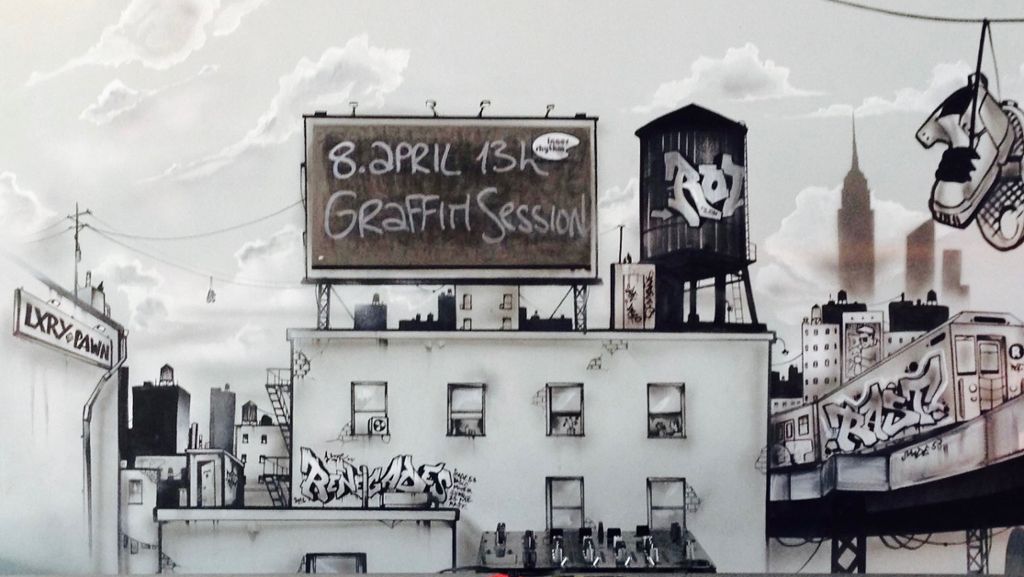 Stadtkind präsentiert: Graffiti-Session im Mos Eisley