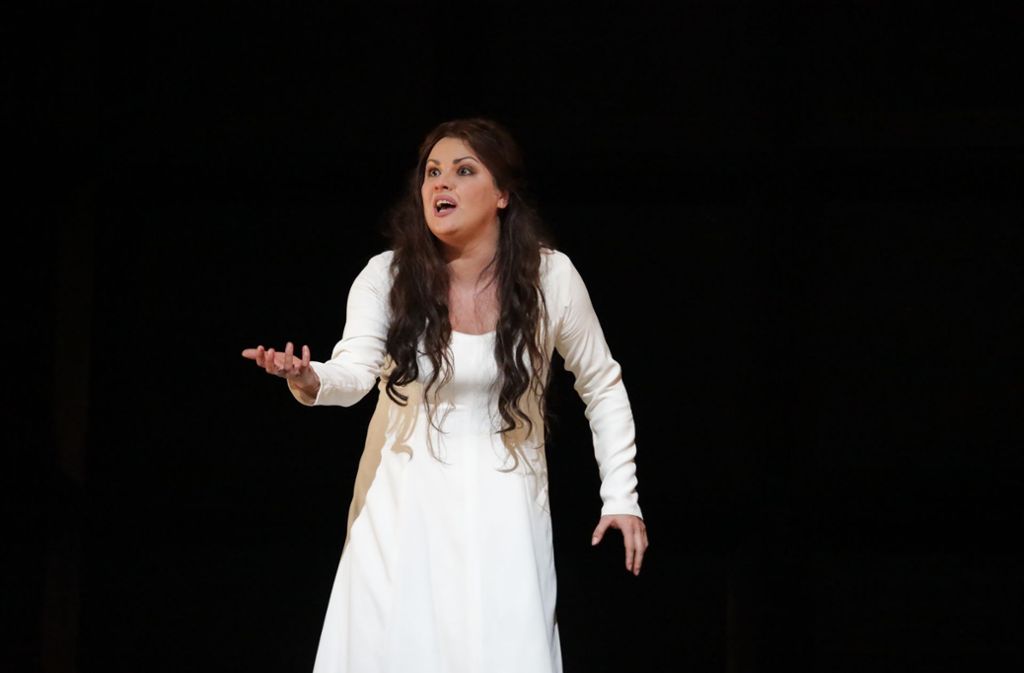 Anna Netrebko als Lady Macbeth.