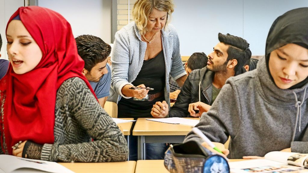 Sindelfinger Pfarrwiesen-Gymnasium: Die Flüchtlingsklasse auf Erfolgskurs
