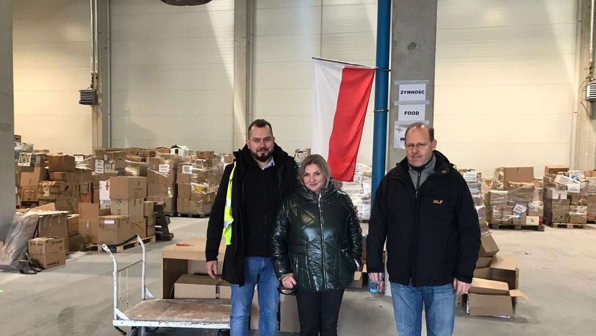Nach Besuch im polnischen Chelm: Sindelfingen fährt Hilfsleistungen hoch
