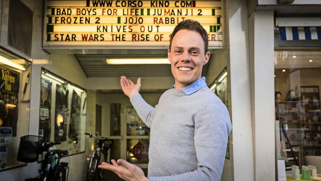 Fredrik Andersson ist  der neue  Corso-Chef: Stuttgarter Musicalsänger kauft sich ein Kino