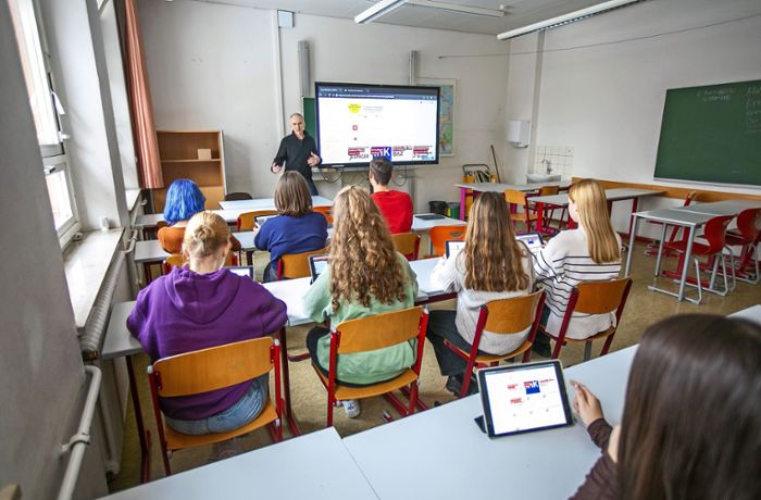 Berufsorientierung an Gemeinschaftsschule Innenstadt: Esslinger Schule holt Firmen online in den Unterricht