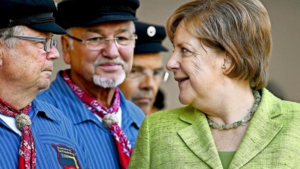 Bundestagswahl 2017: Angela Merkel auf Wahlkampftour an der Ostsee