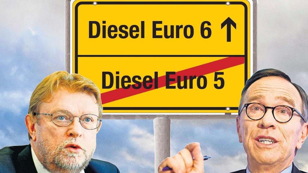 Diesel-Fahrverbote in Stuttgart: Ministerium: Autolobby hat modernen Diesel verzögert
