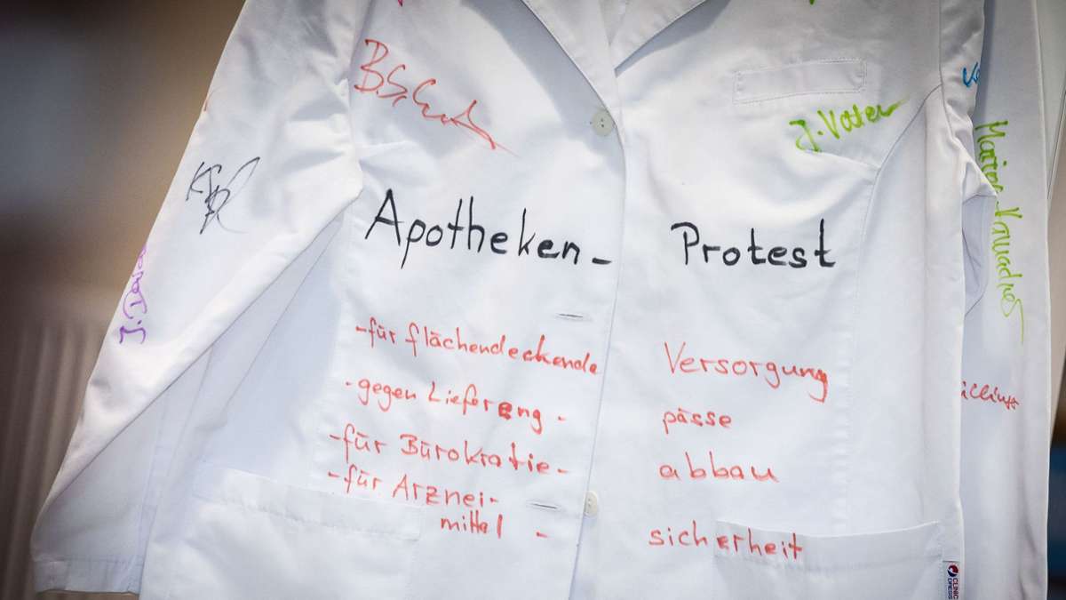 Protesttag im Kreis Böblingen: Viele Apotheken schließen am Mittwoch